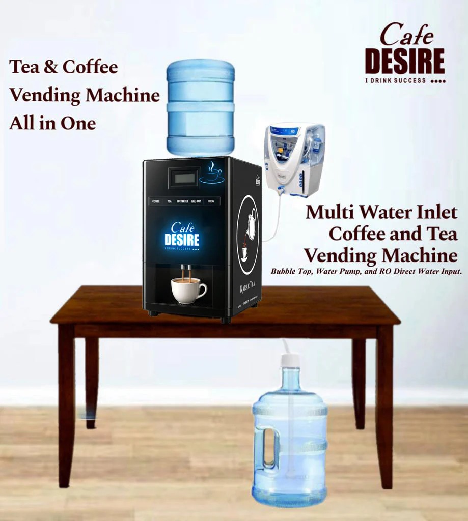 LED 4 Beverage Vending Machine (Multi-Water-Inlet) - Image 3